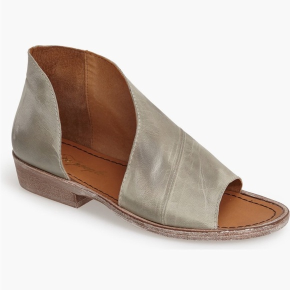 Free People Mont Blanc Grey Sandals 7.5 or 38 - Picture 1 of 12